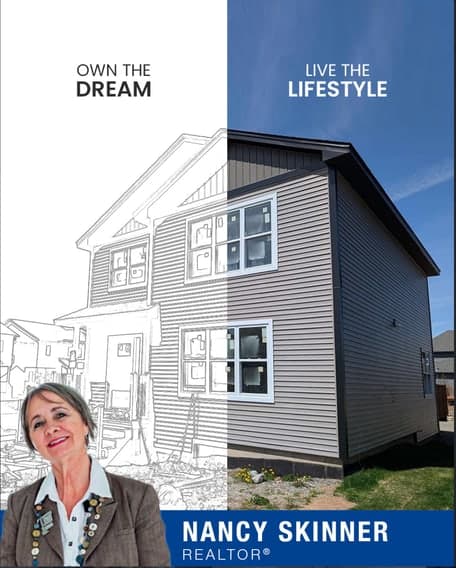 Own the dream, live the lifestyle post designed for Nancy Skinner